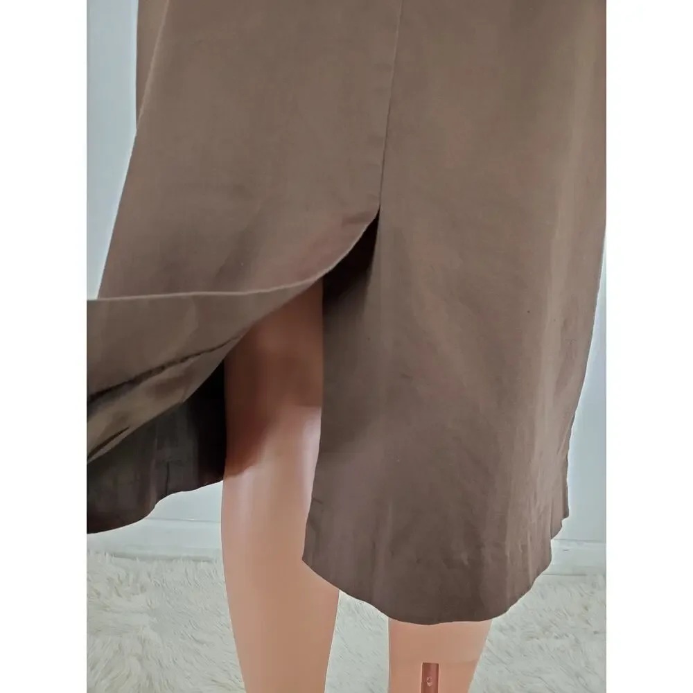 EVAN PICONE Women's Brown Straight Skirt Sz 10 - Picture 4 of 6